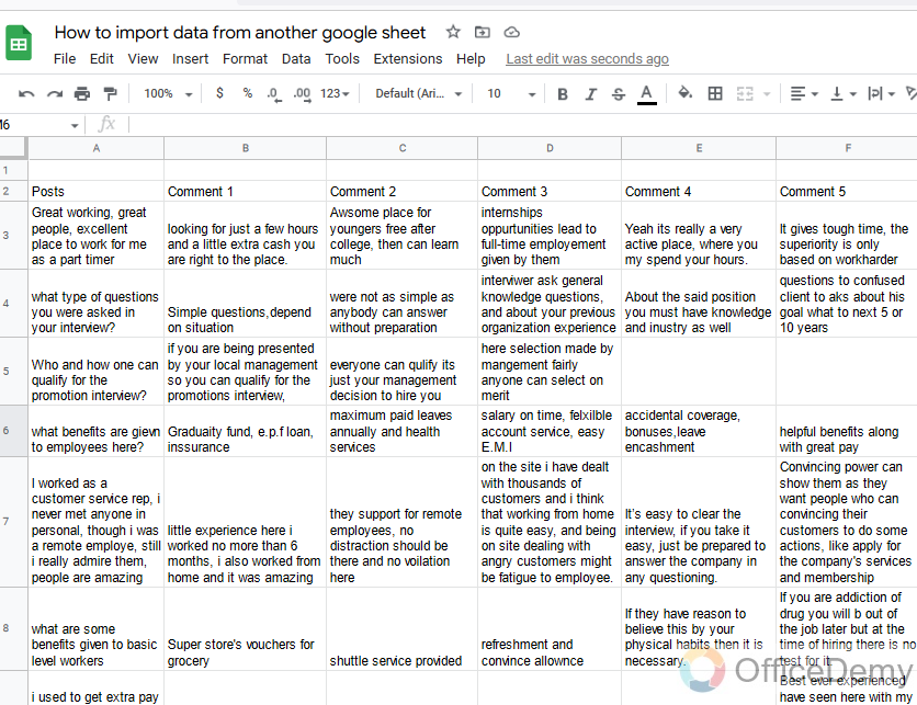 How to import data from another google sheet 22