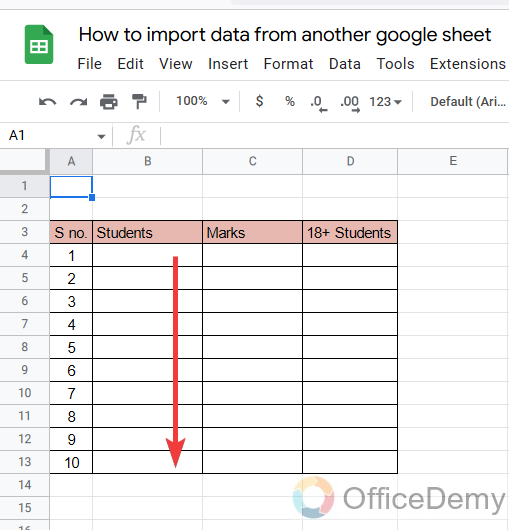 How to import data from another google sheet 6