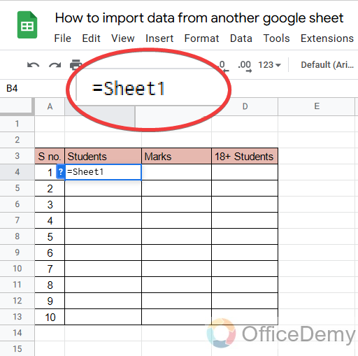 How to import data from another google sheet 7