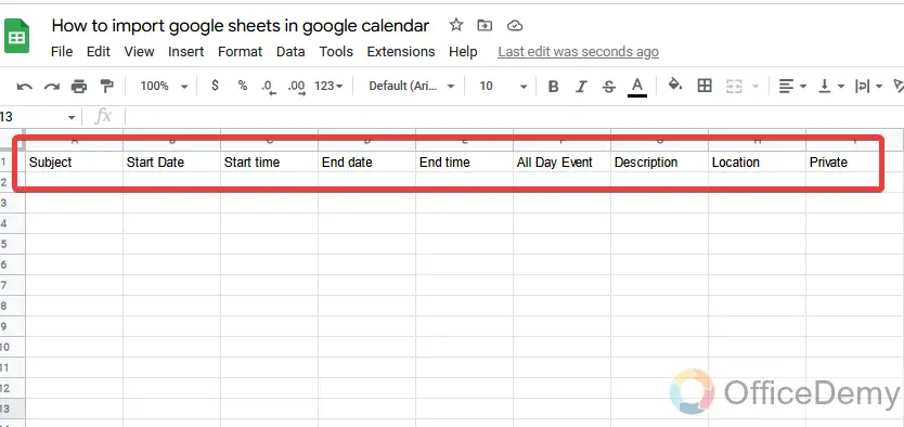 How to import google sheets in google calendar 2