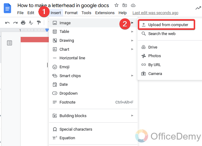 How to make a letterhead in google docs 10
