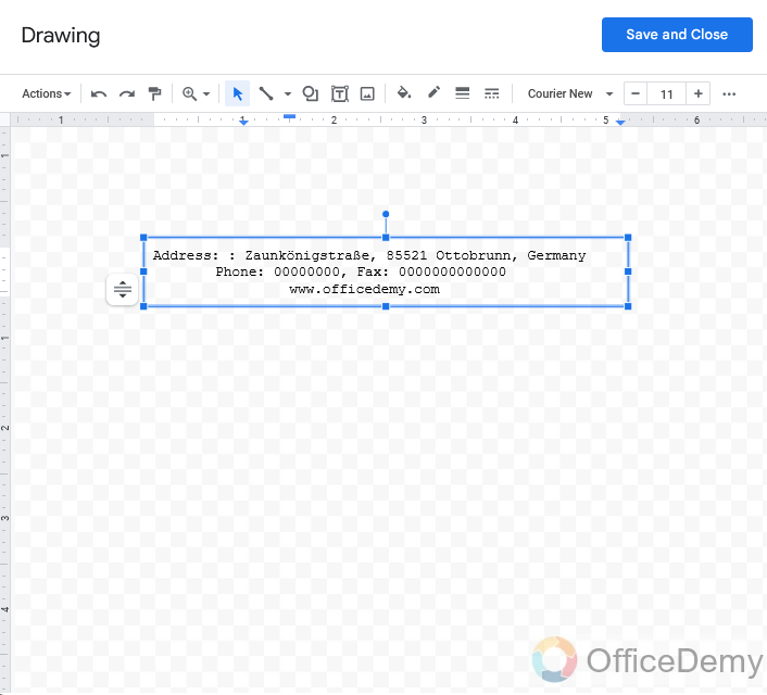 How to make a letterhead in google docs 19