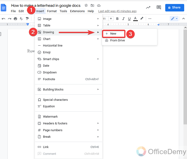 How to make a letterhead in google docs 5