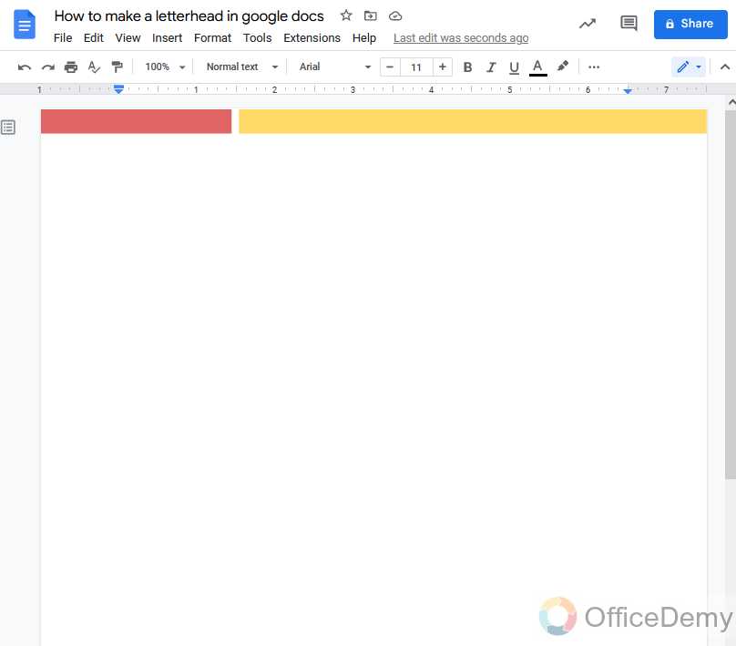 How to make a letterhead in google docs 9