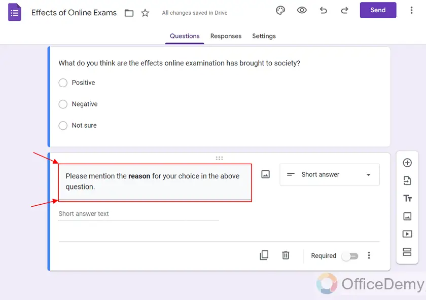 How to make a pie chart on google forms 12