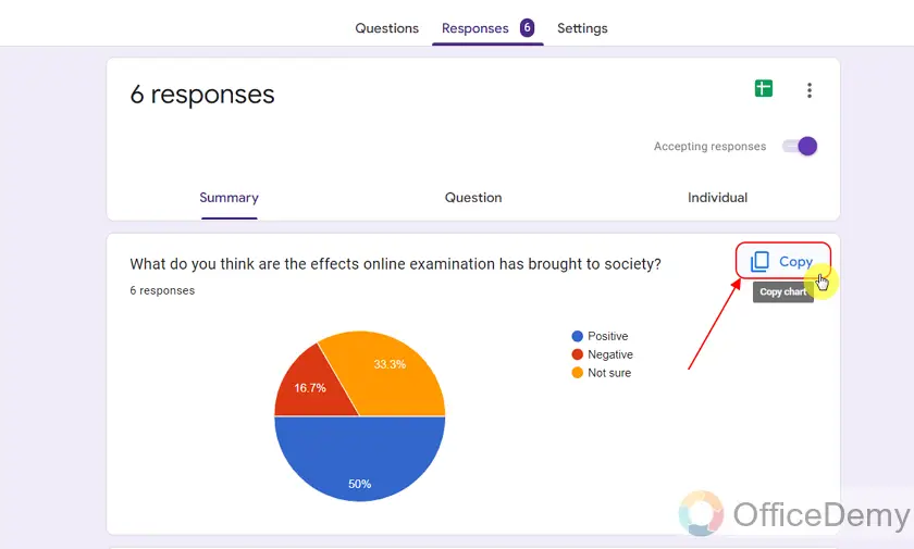 How to make a pie chart on google forms 18