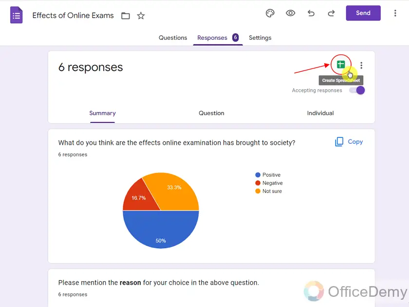 How to make a pie chart on google forms 19