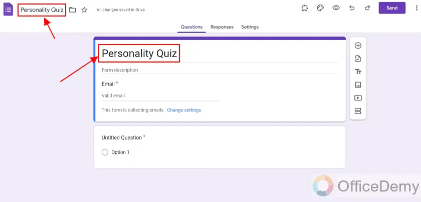 How to make personality quiz on google forms 4