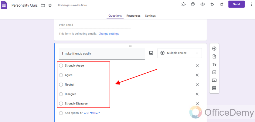 How to make personality quiz on google forms 6