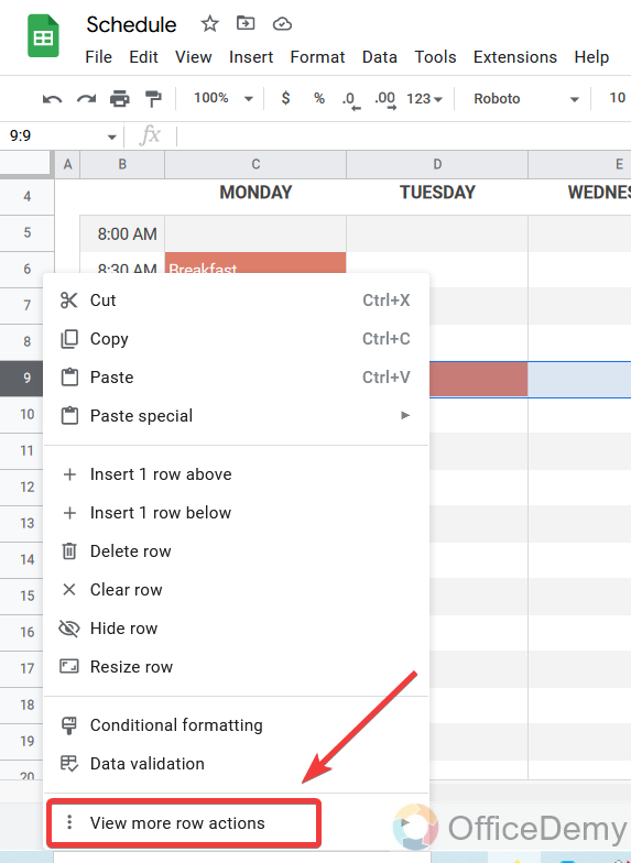 How to make schedule in google sheet 19