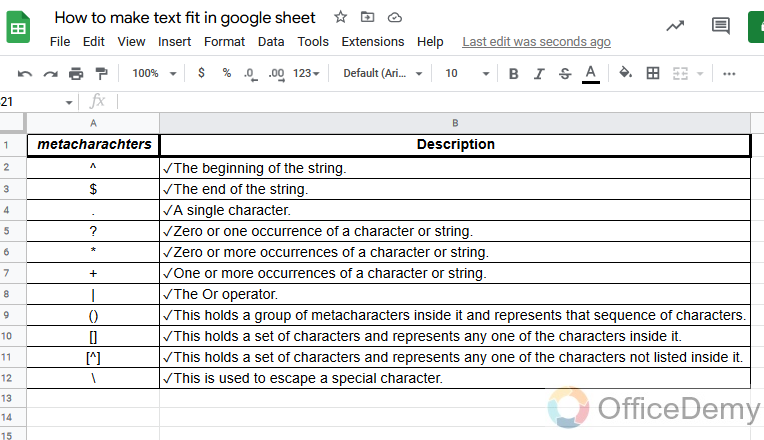 How to make text fit in google sheet 15