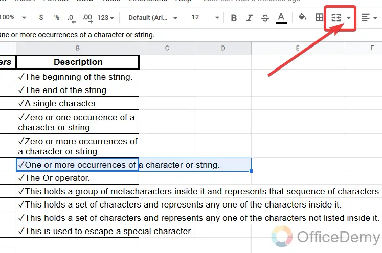 How to make text fit in google sheet 9