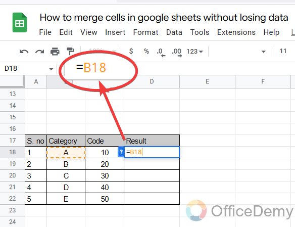 How to merge cells in google sheets without losing data 2