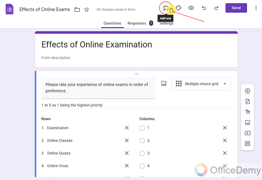 How to see the Form History in Google Forms 15