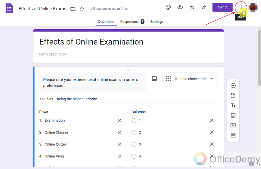 How to see the Form History in Google Forms 5