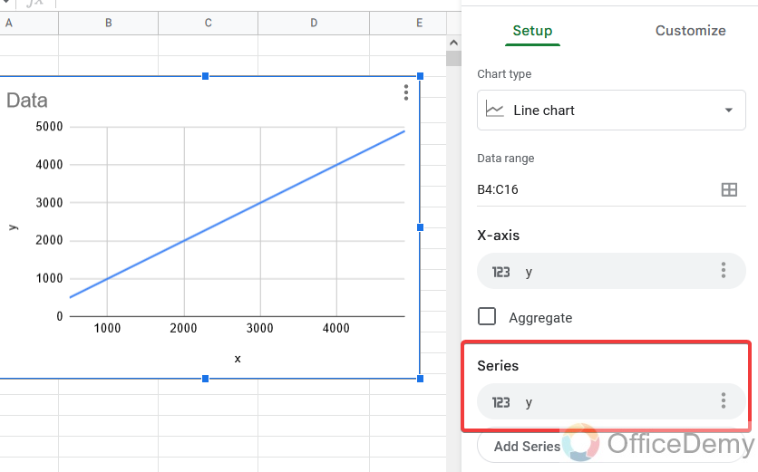 How to switch axis in google sheets 11