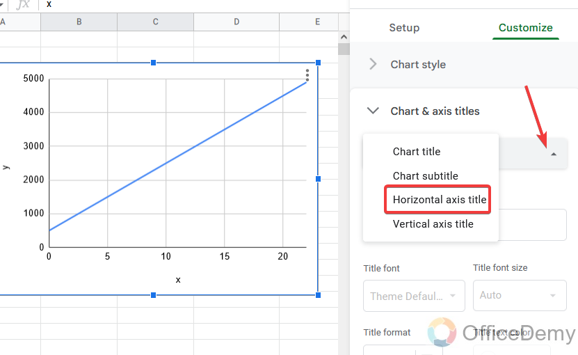 How to switch axis in google sheets 22