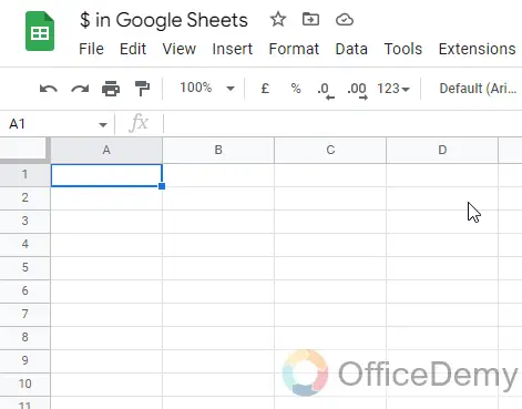 What Does $ Mean in Google Sheets 1
