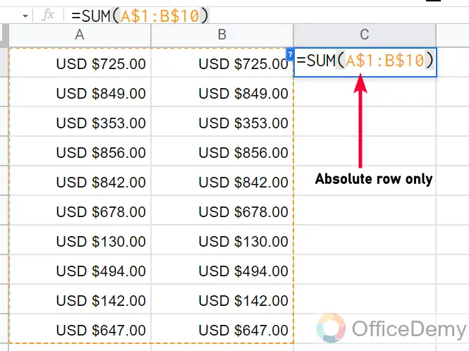 What Does $ Mean in Google Sheets 12