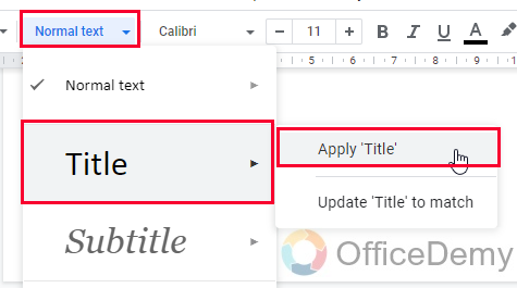 What is the Biggest Font Style in Google Docs 3