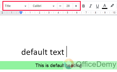 What is the Biggest Font Style in Google Docs 4