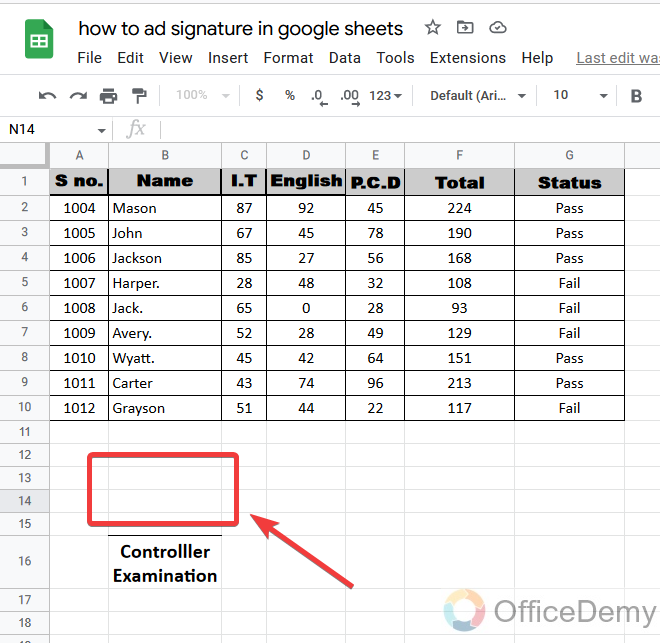 how to ad signature in google sheets 1