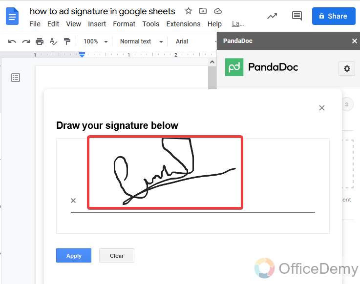 how to ad signature in google sheets 11