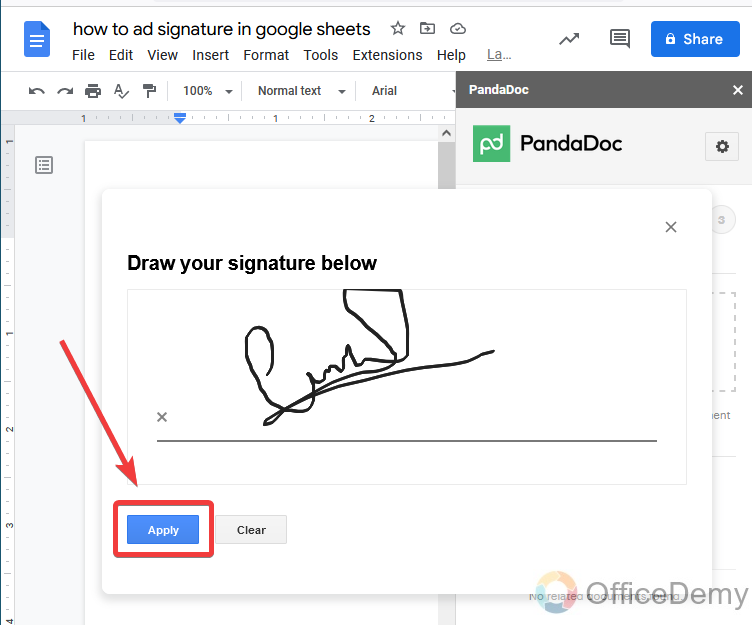 how to ad signature in google sheets 12