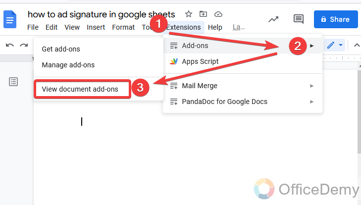 how to ad signature in google sheets 7