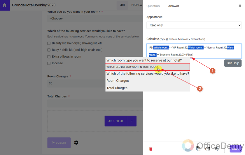how to calculate in google forms 45
