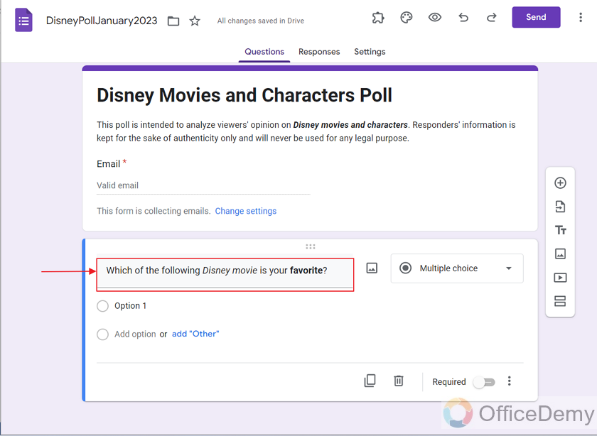 how to make a poll on google forms 12