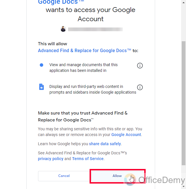 How to Select All Periods in Google Docs 12