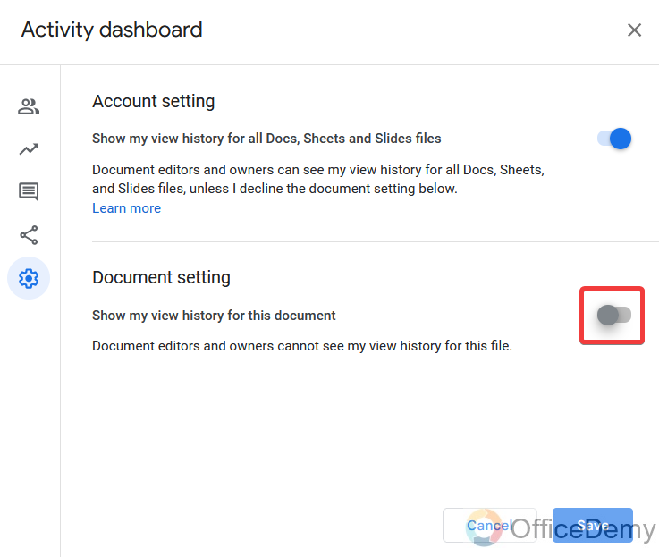 How to see who viewed your google doc 21