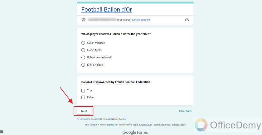 how to add section in google form 21