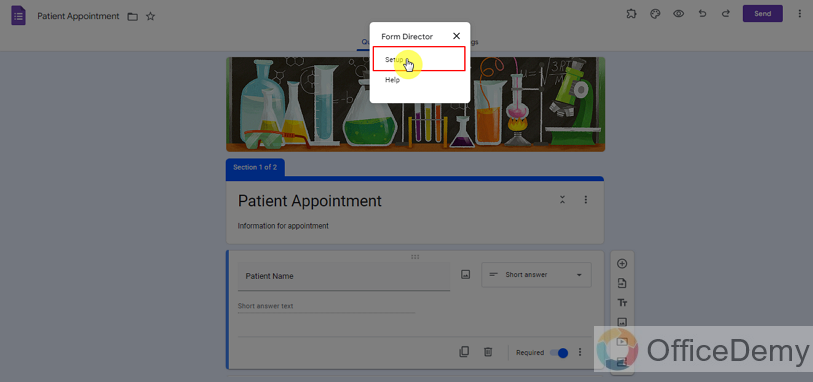 how to create a google form to schedule appointments 13