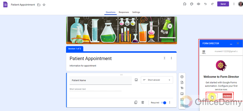 how to create a google form to schedule appointments 14