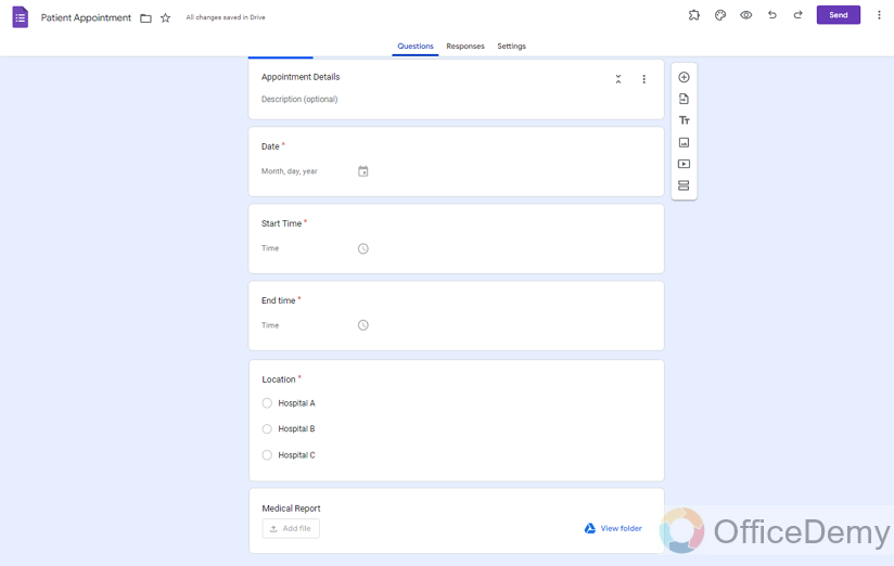 how to create a google form to schedule appointments 3