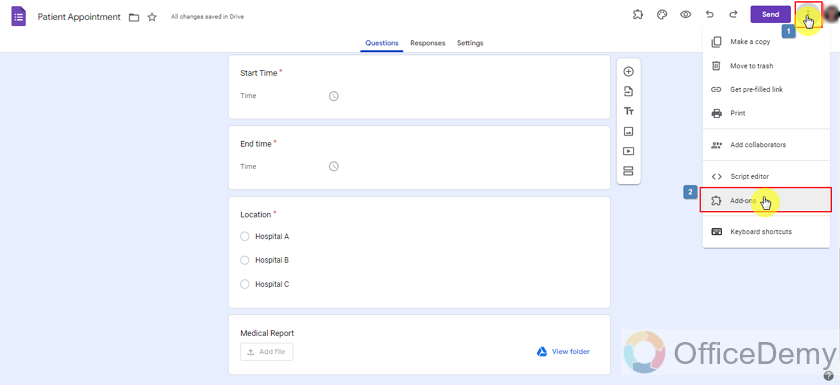 how to create a google form to schedule appointments 4