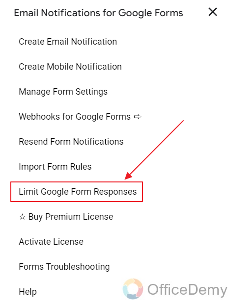 how to limit number of responses in google forms 25