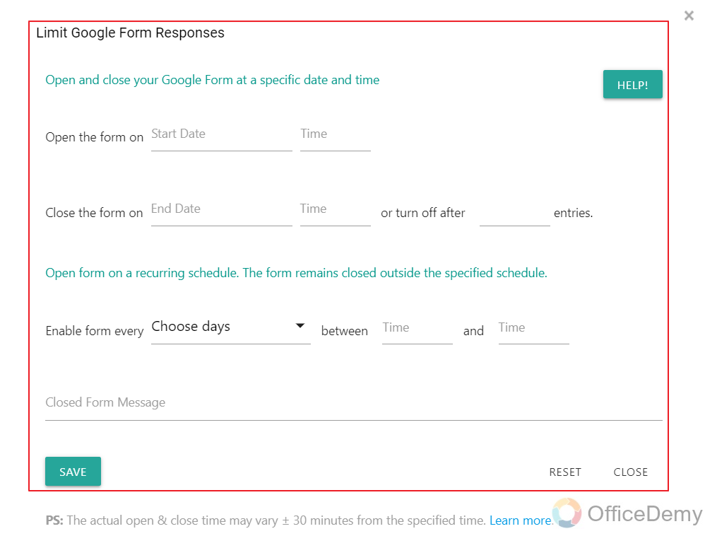 how to limit number of responses in google forms 26