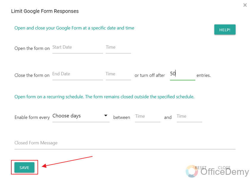 how to limit number of responses in google forms 28