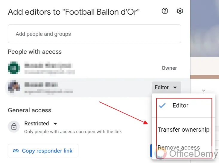 how to lock google form from editing 14