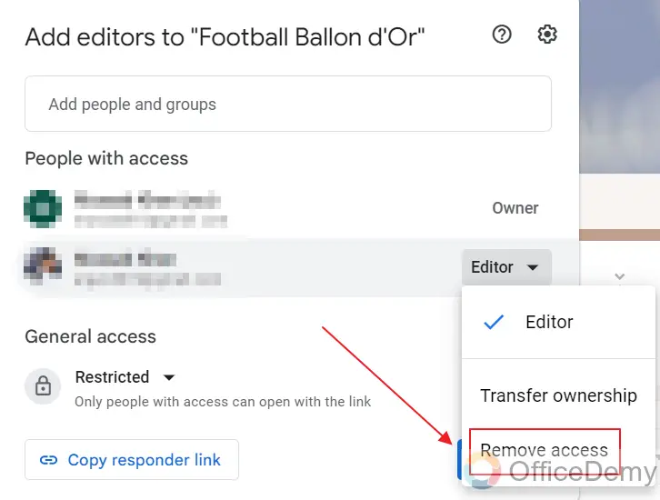 how to lock google form from editing 15