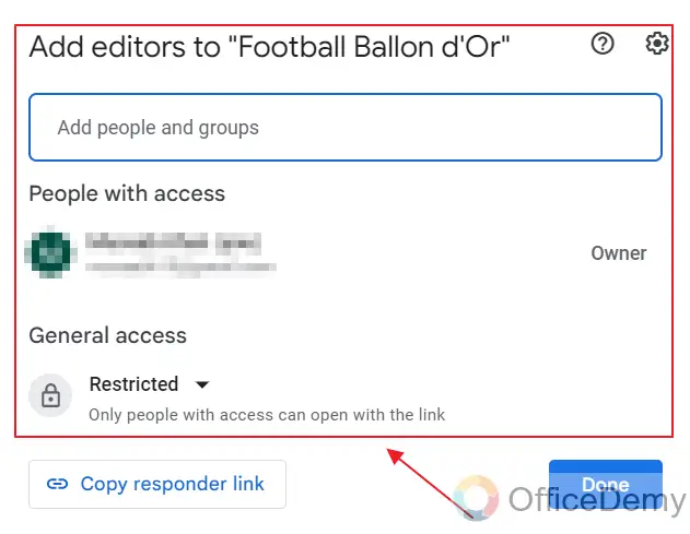 how to lock google form from editing 23