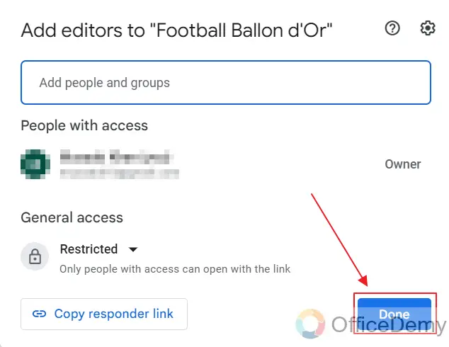 how to lock google form from editing 24