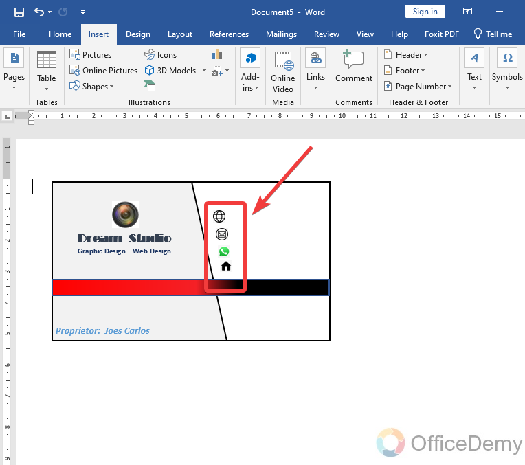 How To Make Business Cards On Microsoft Word 15