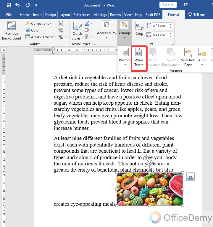 How To Move A Picture On Microsoft Word 13