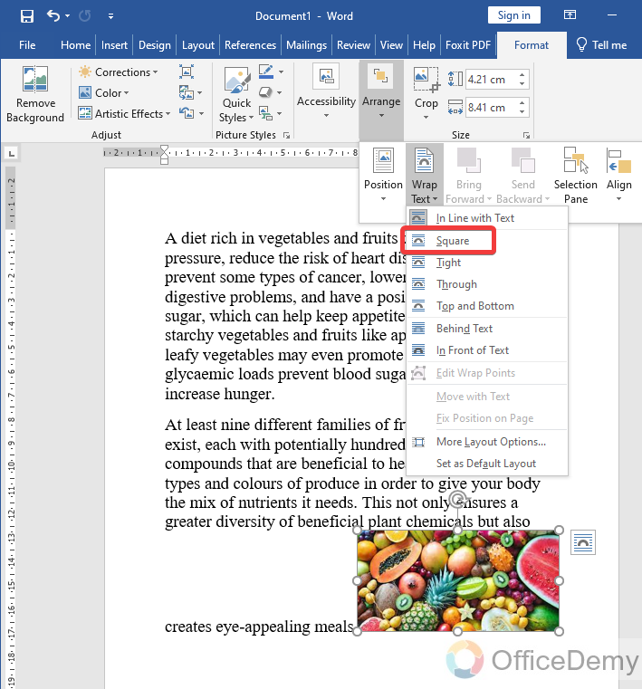 How To Move A Picture On Microsoft Word 14