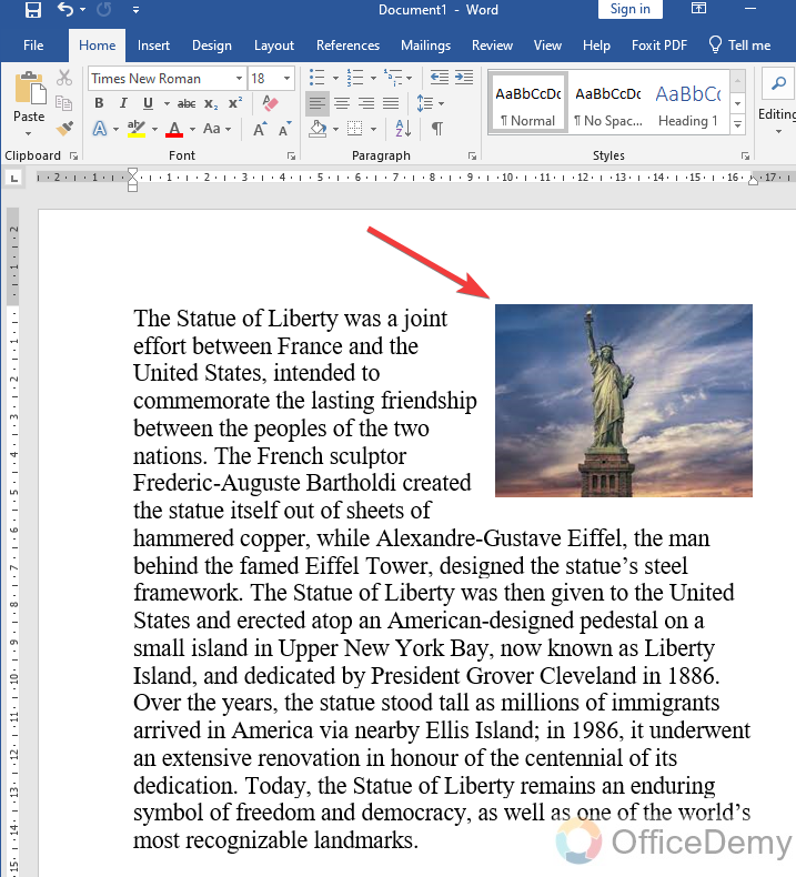 How To Move A Picture On Microsoft Word 9
