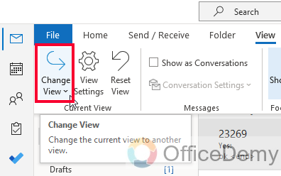 How do I Change Outlook to Classic View 10